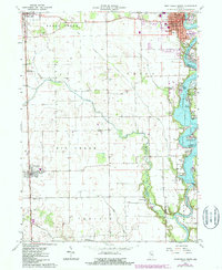 Download a high-resolution, GPS-compatible USGS topo map for Monticello South, IN (1987 edition)