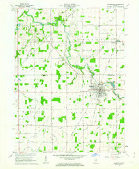 Download a high-resolution, GPS-compatible USGS topo map for Montpelier, IN (1963 edition)