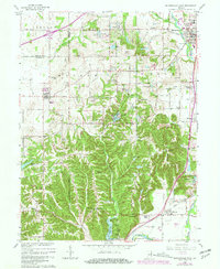 Download a high-resolution, GPS-compatible USGS topo map for Mooresville West, IN (1981 edition)