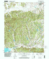 Download a high-resolution, GPS-compatible USGS topo map for Morgantown, IN (2002 edition)