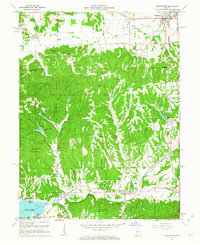 Download a high-resolution, GPS-compatible USGS topo map for Morgantown, IN (1963 edition)