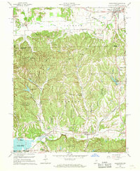 Download a high-resolution, GPS-compatible USGS topo map for Morgantown, IN (1968 edition)