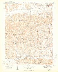 preview thumbnail of historical topo map of Morgantown, IN in 1950