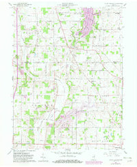 Download a high-resolution, GPS-compatible USGS topo map for Mount Pleasant, IN (1982 edition)