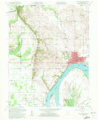Download a high-resolution, GPS-compatible USGS topo map for Mount Vernon, IN (1960 edition)