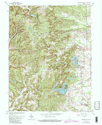 Download a high-resolution, GPS-compatible USGS topo map for New Bellsville, IN (1988 edition)