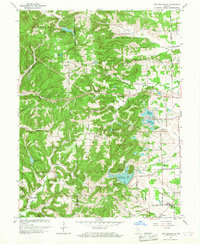Download a high-resolution, GPS-compatible USGS topo map for New Bellsville, IN (1967 edition)