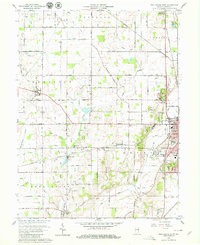Download a high-resolution, GPS-compatible USGS topo map for New Castle West, IN (1961 edition)