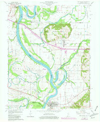 Download a high-resolution, GPS-compatible USGS topo map for New Harmony, IN (1981 edition)