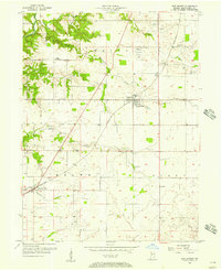 Download a high-resolution, GPS-compatible USGS topo map for New Market, IN (1957 edition)
