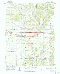 Download a high-resolution, GPS-compatible USGS topo map for New Point, IN (1963 edition)