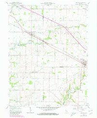 Download a high-resolution, GPS-compatible USGS topo map for New Ross, IN (1980 edition)