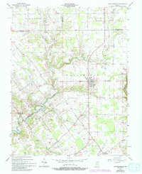 Download a high-resolution, GPS-compatible USGS topo map for New Washington, IN (1993 edition)