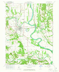 Download a high-resolution, GPS-compatible USGS topo map for Newport, IN (1965 edition)