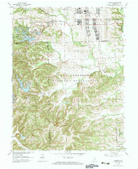 Download a high-resolution, GPS-compatible USGS topo map for Nineveh, IN (1984 edition)