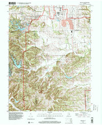 Download a high-resolution, GPS-compatible USGS topo map for Nineveh, IN (2000 edition)