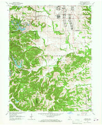 Download a high-resolution, GPS-compatible USGS topo map for Nineveh, IN (1967 edition)