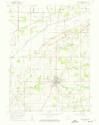 Download a high-resolution, GPS-compatible USGS topo map for North Liberty, IN (1961 edition)