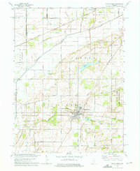 Download a high-resolution, GPS-compatible USGS topo map for North Liberty, IN (1975 edition)