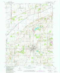 Download a high-resolution, GPS-compatible USGS topo map for North Liberty, IN (1980 edition)