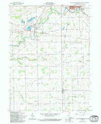 Download a high-resolution, GPS-compatible USGS topo map for North Manchester South, IN (1994 edition)
