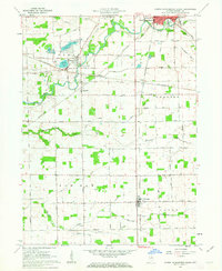 Download a high-resolution, GPS-compatible USGS topo map for North Manchester South, IN (1963 edition)