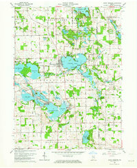 Download a high-resolution, GPS-compatible USGS topo map for North Webster, IN (1976 edition)