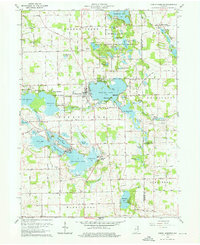 Download a high-resolution, GPS-compatible USGS topo map for North Webster, IN (1964 edition)