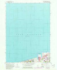 Download a high-resolution, GPS-compatible USGS topo map for Ogden Dunes, IN (1980 edition)
