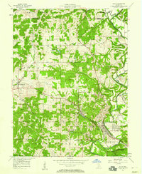 Download a high-resolution, GPS-compatible USGS topo map for Oolitic, IN (1969 edition)
