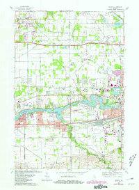 Download a high-resolution, GPS-compatible USGS topo map for Osceola, IN (1980 edition)