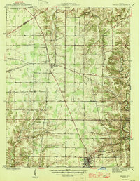1946 Map of Osgood