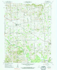 Download a high-resolution, GPS-compatible USGS topo map for Otwell, IN (1962 edition)