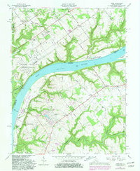 Download a high-resolution, GPS-compatible USGS topo map for Owen, IN (1981 edition)