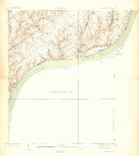 1938 Map of Owen