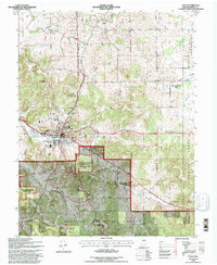 Download a high-resolution, GPS-compatible USGS topo map for Paoli, IN (1996 edition)