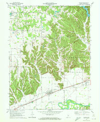 Download a high-resolution, GPS-compatible USGS topo map for Paragon, IN (1972 edition)