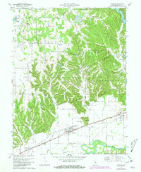 Download a high-resolution, GPS-compatible USGS topo map for Paragon, IN (1980 edition)