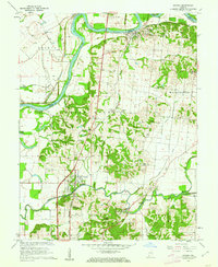 Download a high-resolution, GPS-compatible USGS topo map for Patoka, IN (1962 edition)