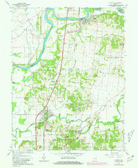 Download a high-resolution, GPS-compatible USGS topo map for Patoka, IN (1981 edition)