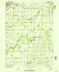 Download a high-resolution, GPS-compatible USGS topo map for Pendleton, IN (1954 edition)