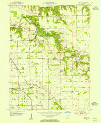 Download a high-resolution, GPS-compatible USGS topo map for Peoria, IN (1966 edition)