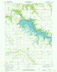 Download a high-resolution, GPS-compatible USGS topo map for Peoria, IN (1971 edition)