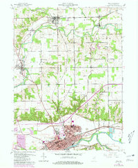 Download a high-resolution, GPS-compatible USGS topo map for Peru, IN (1980 edition)