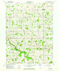 preview thumbnail of historical topo map of Jay County, IN in 1962