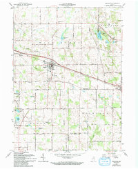 Download a high-resolution, GPS-compatible USGS topo map for Pierceton, IN (1994 edition)