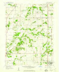Download a high-resolution, GPS-compatible USGS topo map for Pimento, IN (1959 edition)