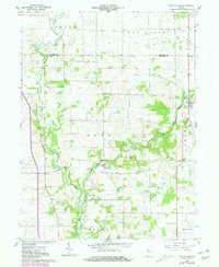 Download a high-resolution, GPS-compatible USGS topo map for Pine Village, IN (1981 edition)
