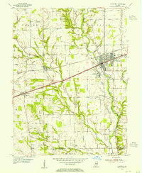 Download a high-resolution, GPS-compatible USGS topo map for Plainfield, IN (1955 edition)