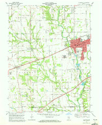 Download a high-resolution, GPS-compatible USGS topo map for Plainfield, IN (1976 edition)